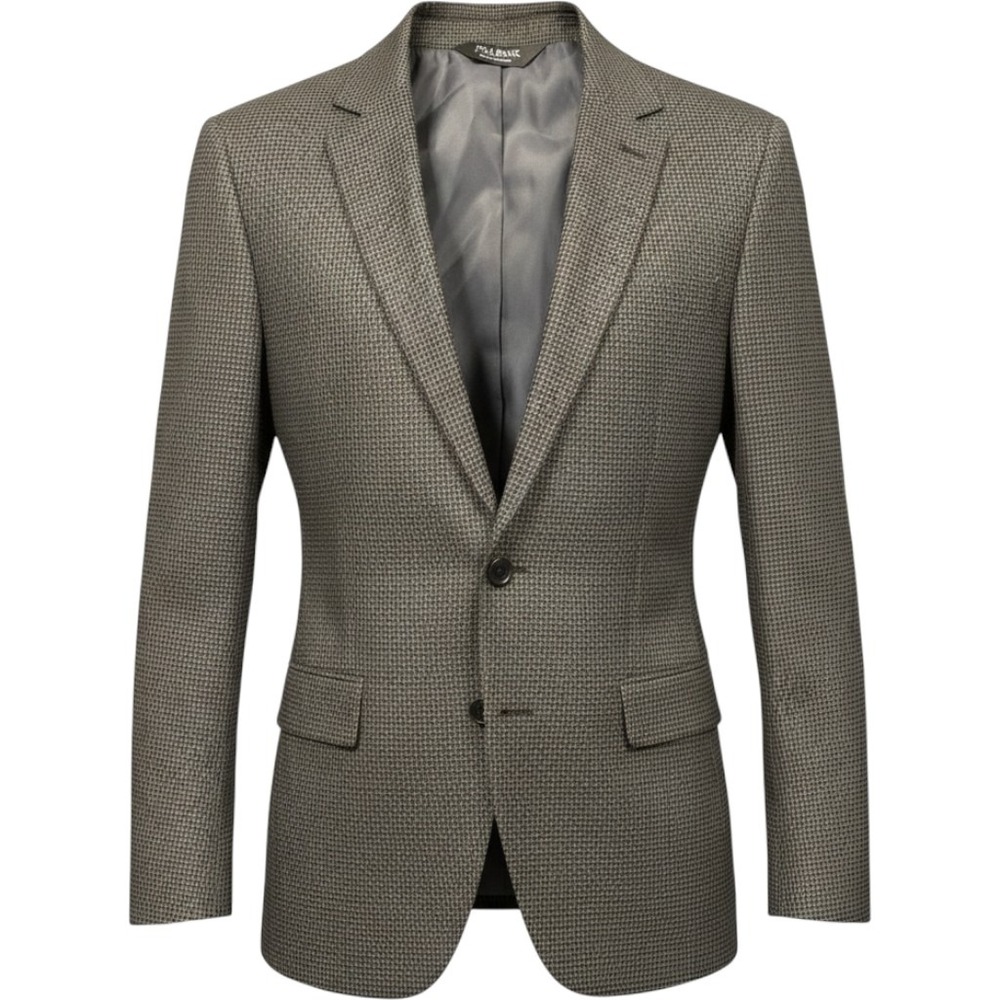Jos. A Bank Mens 46R Navy Blue Tweed 100% Wool Traditional Fit Blazer